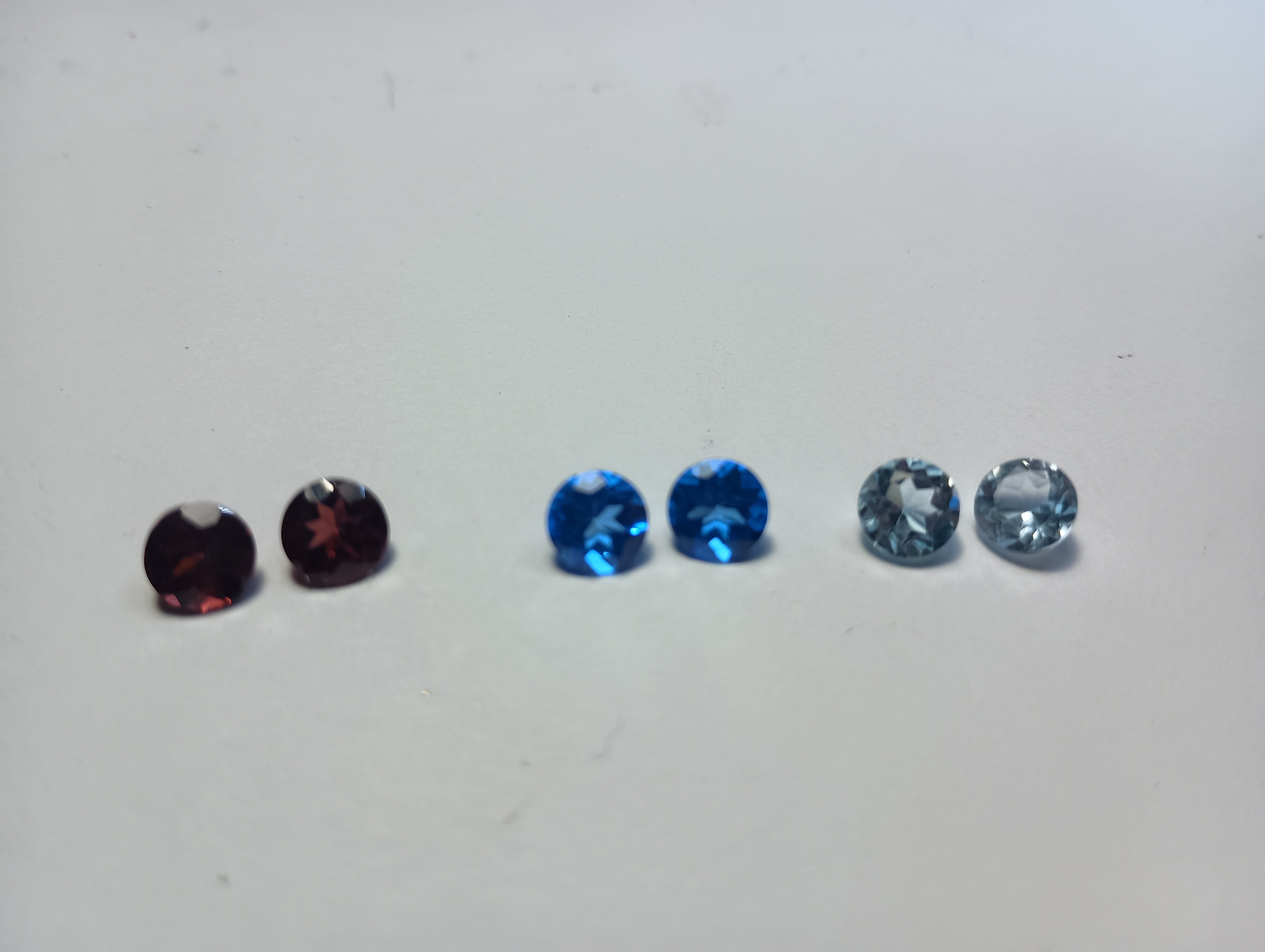 6 mm Round 4 Prong Sterling Silver Earrings