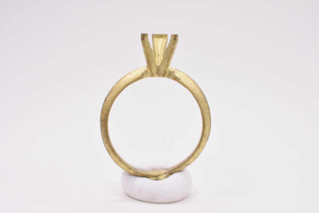 Heart Shaped Brass Practice Mounting