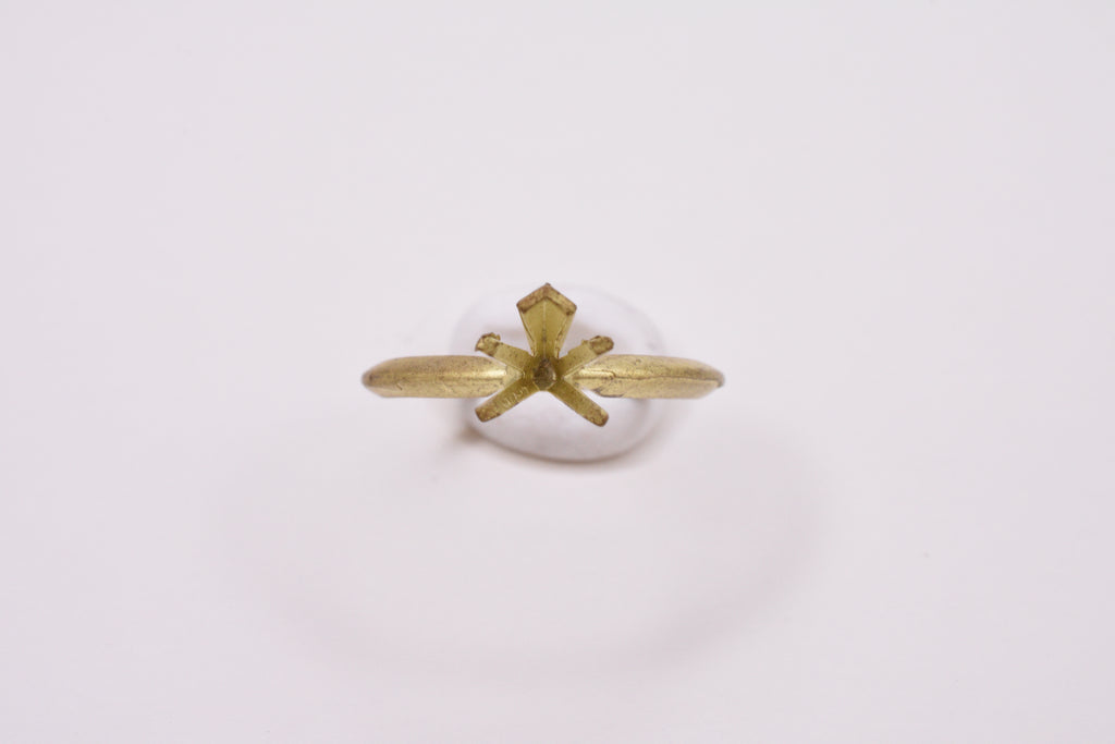 Heart Shaped Brass Practice Mounting