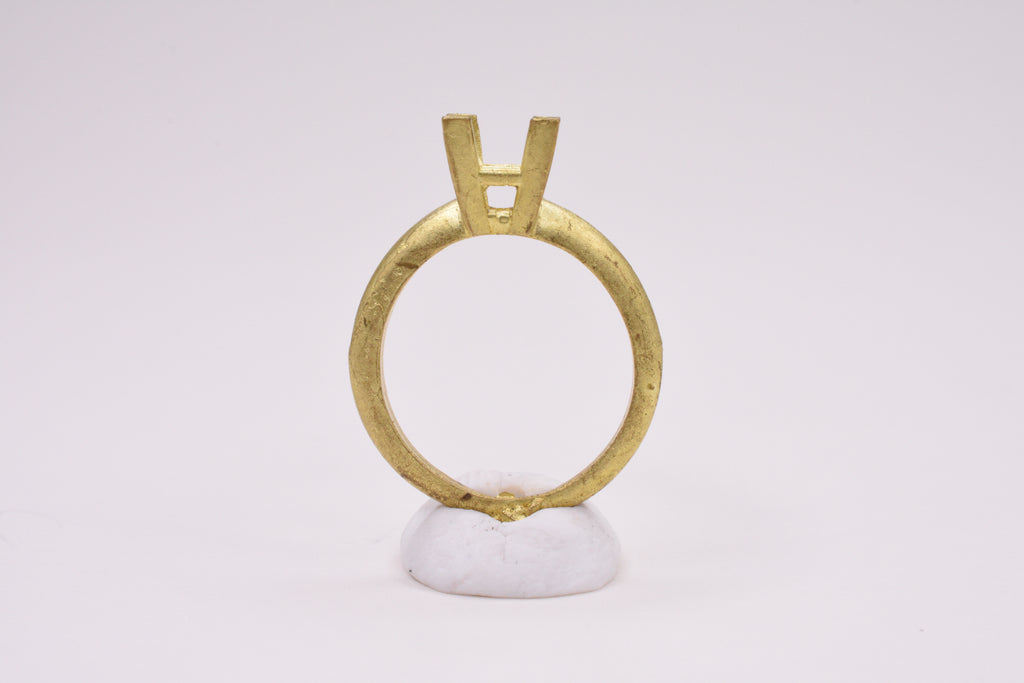 Square Shaped Brass Practice Mounting