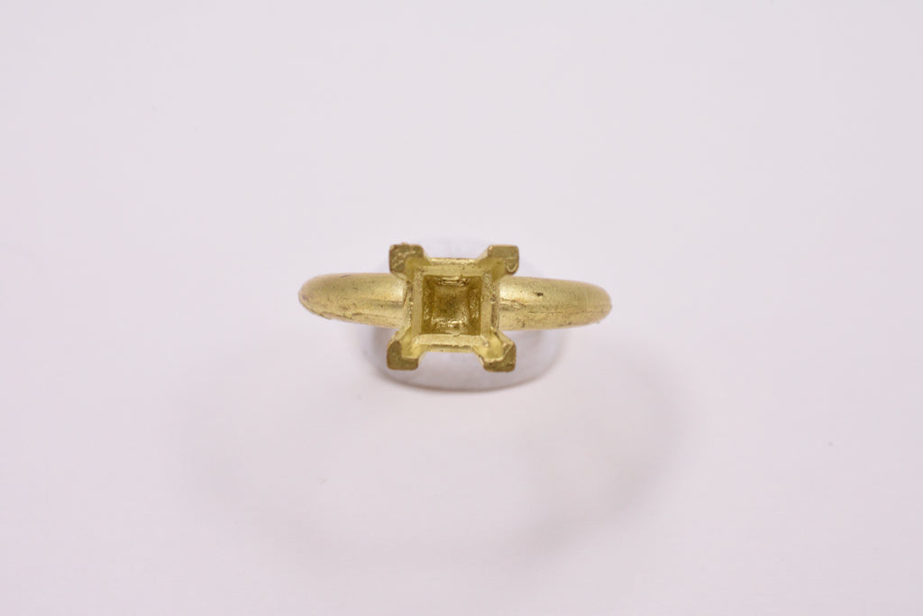 Square Shaped Brass Practice Mounting