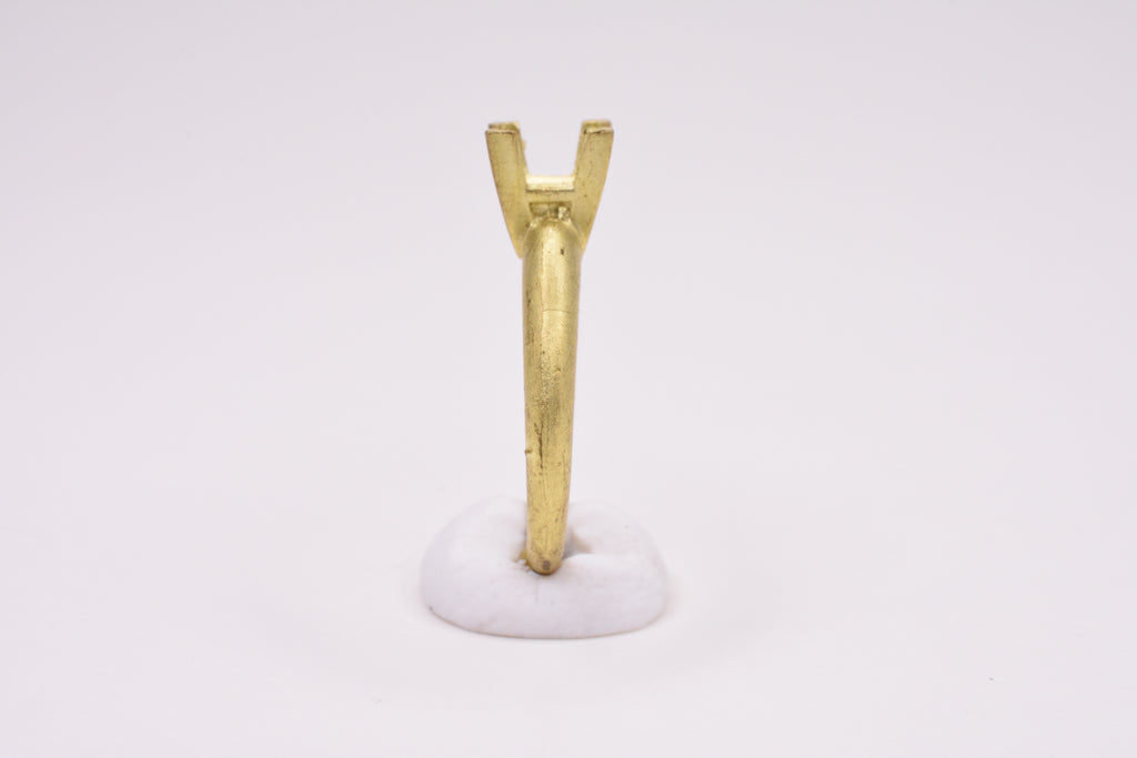 Square Shaped Brass Practice Mounting