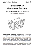 Emerald Cut Gemstone Setting